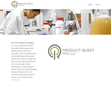 Tablet Screenshot of productquestmfg.com